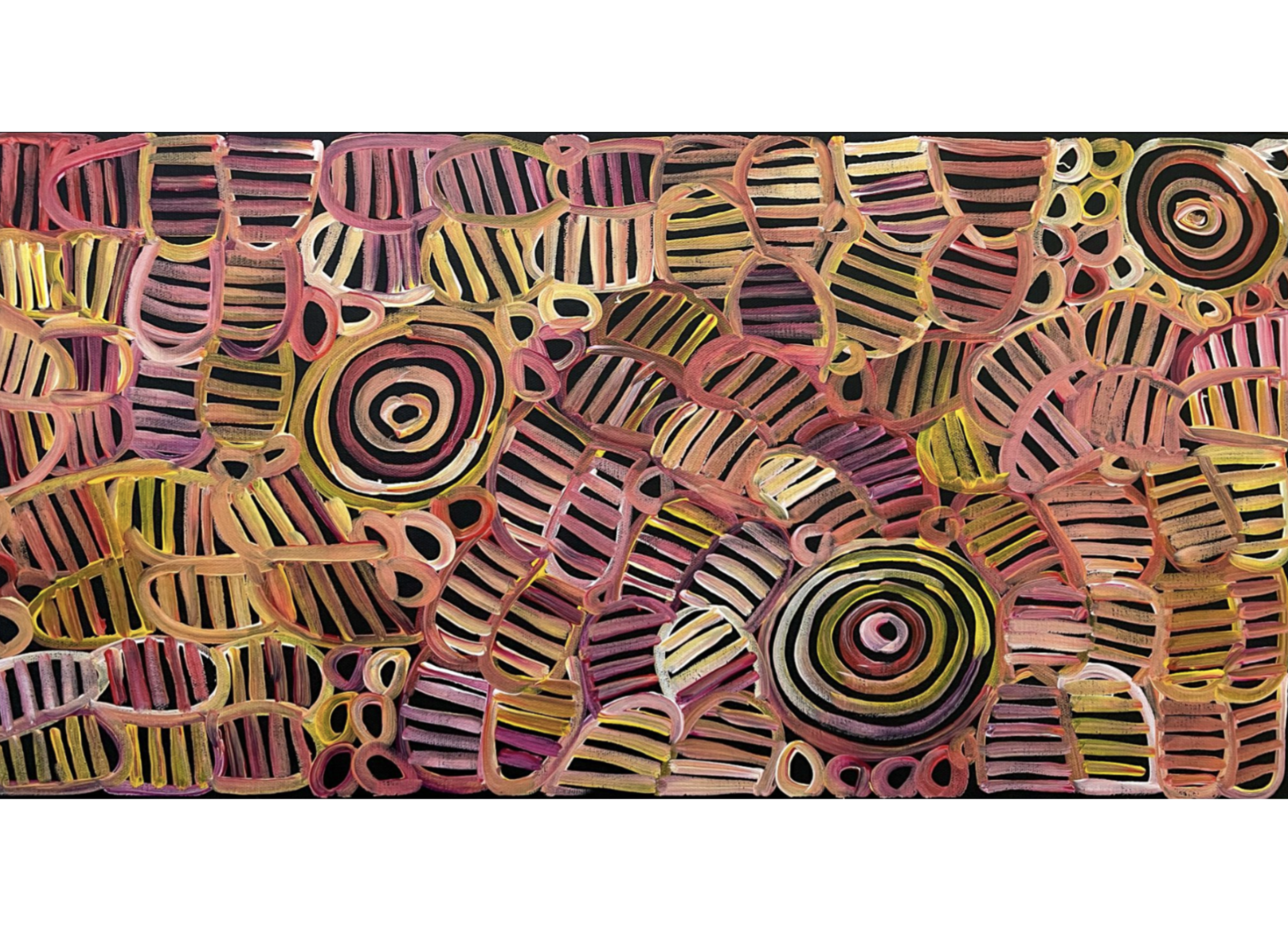 Peintures de Lily Kelly Napangardi – Art Aborigène en France